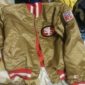 Vintage 80's San Francisco 49ERS STARTER Jacket!!